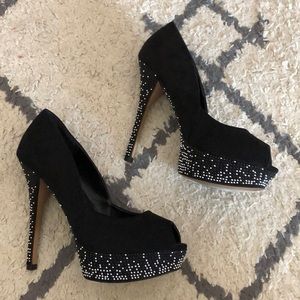 Black Aldo Heel
